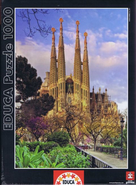 Sagrada Familia - 1000 brikker (1)